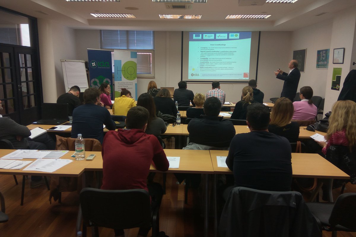U IDA-I ODRŽANA EDUKACIJA O FINANCIRANJU START-UP-OVA