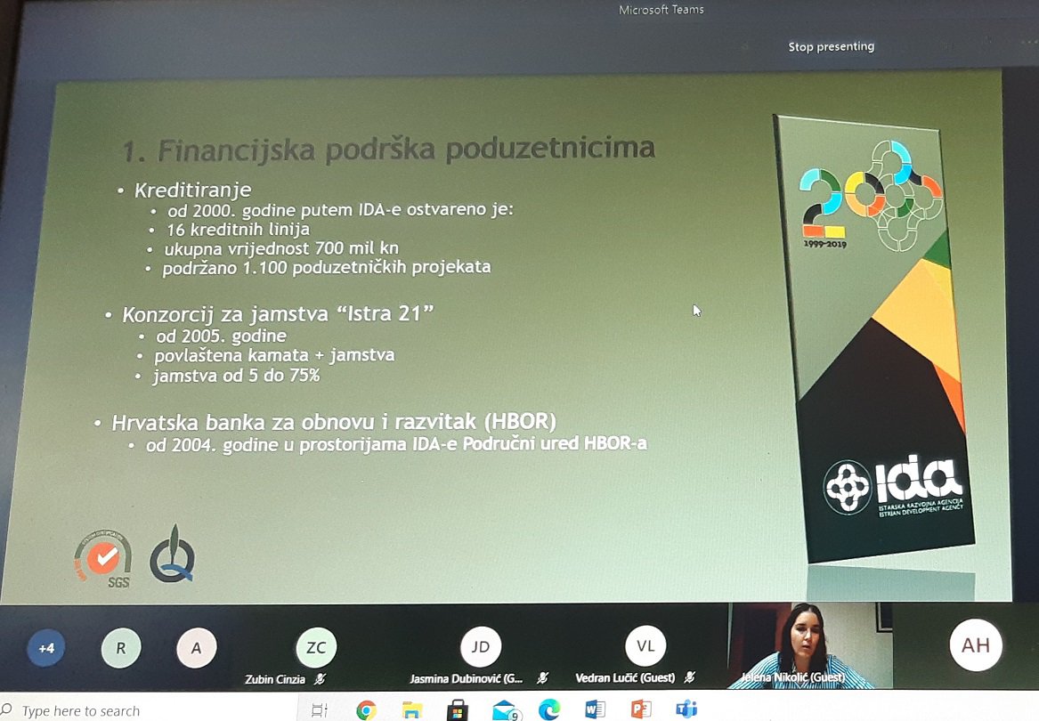 Održana on line 'Start up akademija' u Labinu i Buzetu