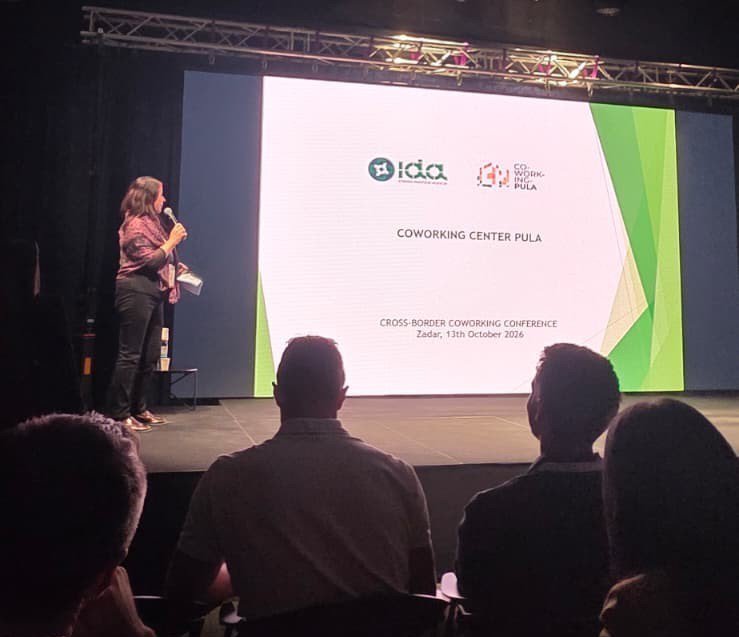 IDA d.o.o. predstavila Coworking Pula na Cross Border Coworking Conference u Zadru
