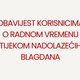 Obavijest korisnicima o radnom vremenu tijekom nadolazećih blagdana
