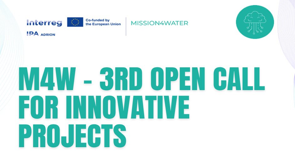Otvoren 3. poziv za inovativne projekte u sklopu projekta MISSION4WATER