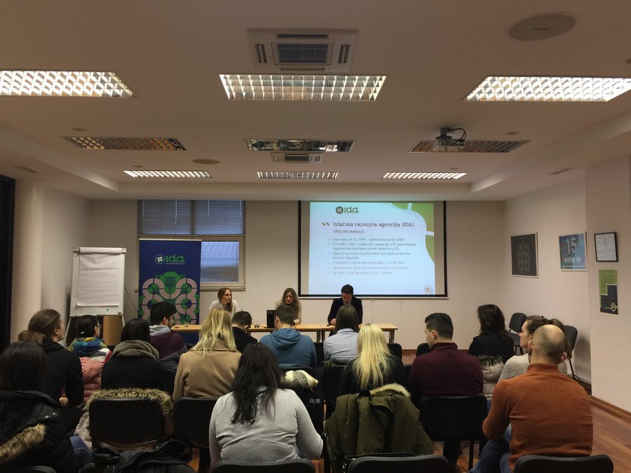 Studenti Fakulteta ekonomije i turizma „Dr. Mijo Mirković“ u posjeti IDA-i