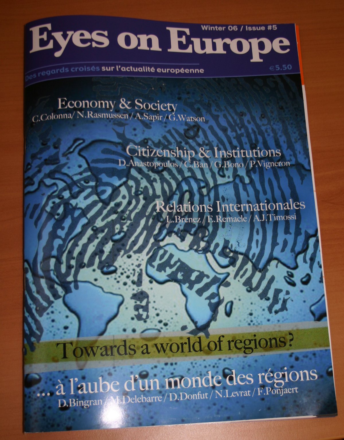 Bruxellski časopis "Eyes on Europe" o IDA-i