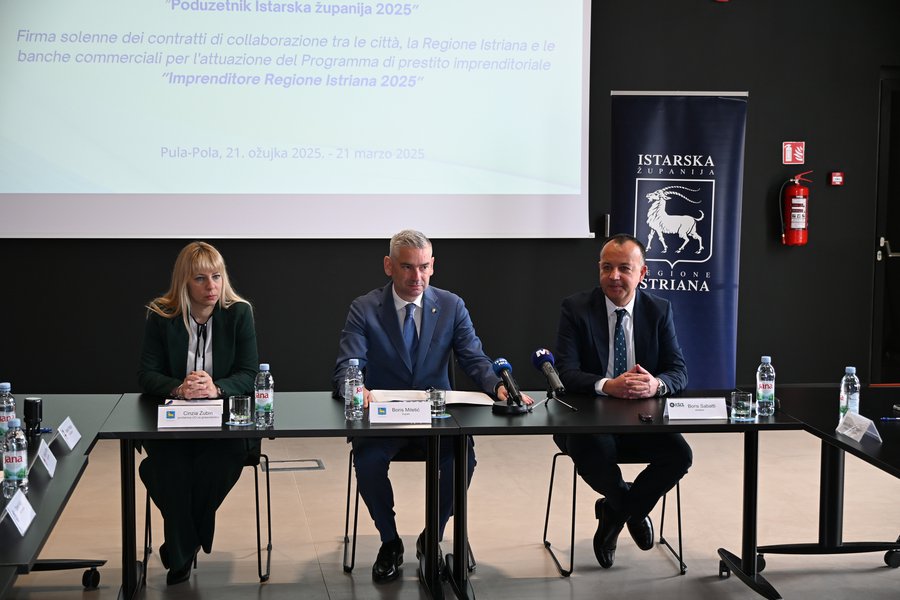 Od sljedećeg tjedna poduzetnicima na raspolaganju 18. kreditna linija „Poduzetnik Istarska županija 2025.“, kreditnog potencijala 35 milijuna eura