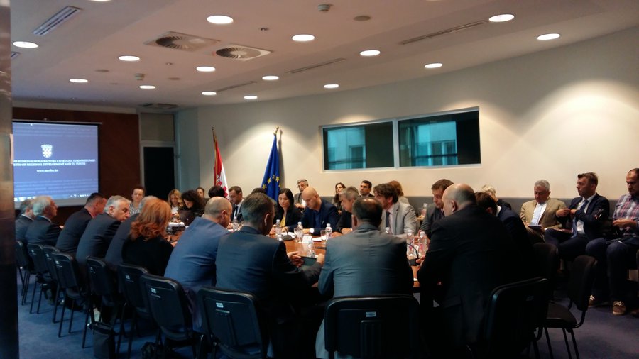 IDA na  četvrtom redovnom mjesečnom sastanku ministra Tolušića sa županima i regionalnim koordinatorima