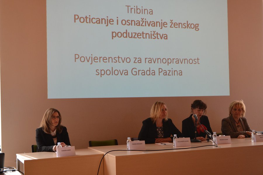 IDA na tribini „Poticanje i osnaživanje ženskog poduzetništva“ u Pazinu