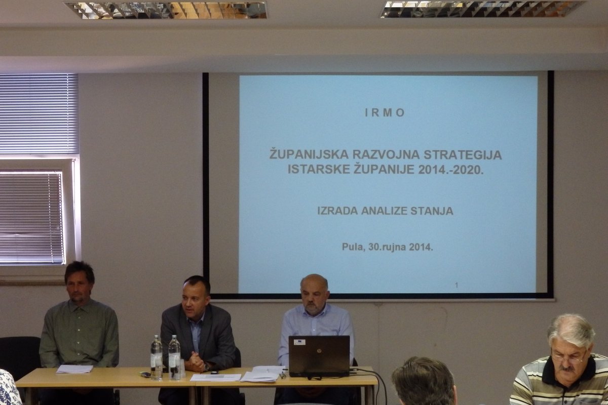 Sastanak Radne grupe za izradu Županijske razvojne strategije Istarske županije 2015.-2020.
