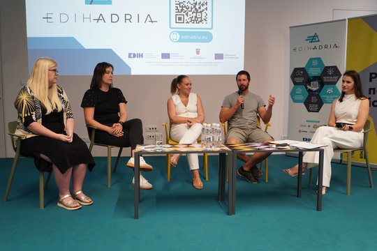Case study IDA-e predstavljen na EDIH Adria Meetup 2025